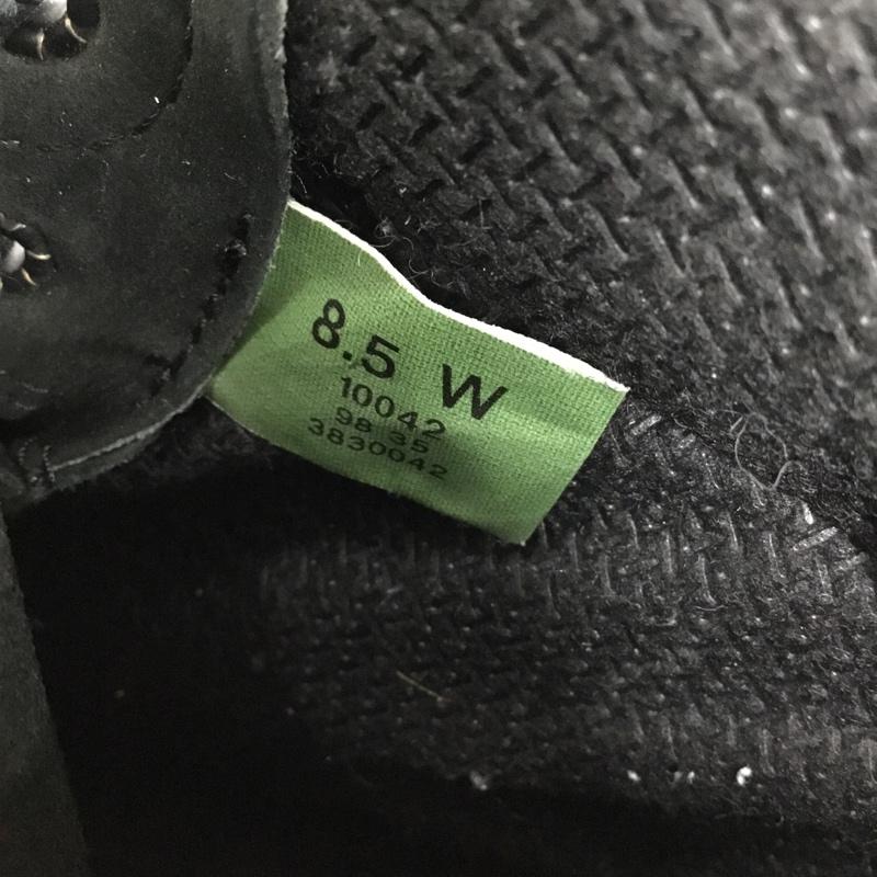 ティンバーランド Timberland ブーツ ショートブーツ 10042 6インチ ベーシックブーツ 8.5W ワンポイント 黒 / ブラック / black メンズ USED 古着 中古 10157465