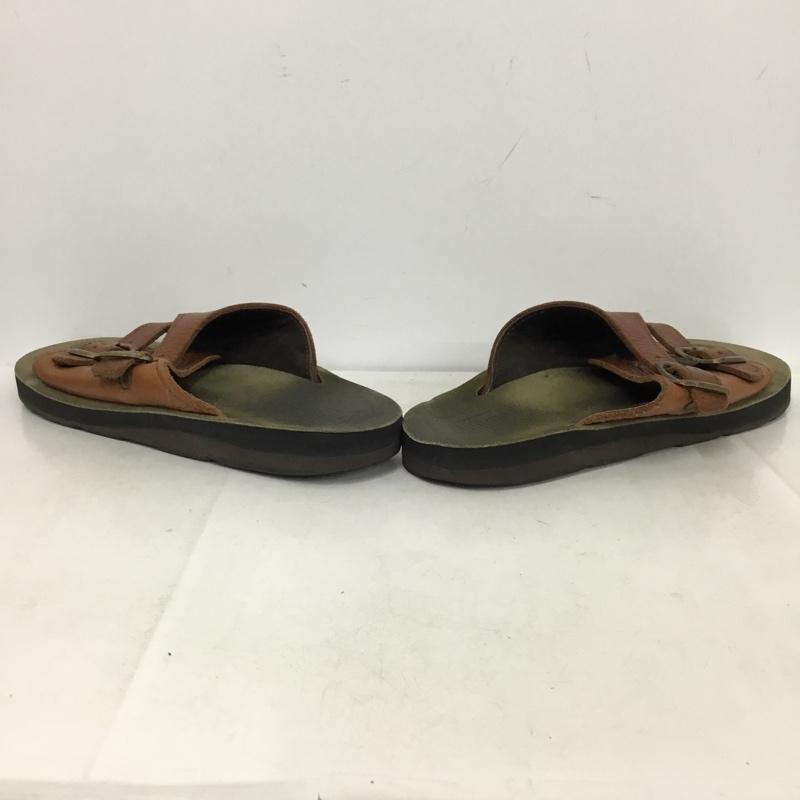サンダルマン THE SANDALMAN サンダル サンダル レザー 10 無地 茶 / ブラウン / brown メンズ USED 古着 中古 10157469