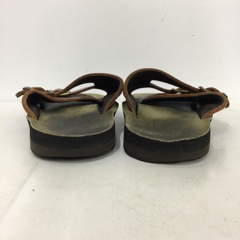 サンダルマン THE SANDALMAN サンダル サンダル レザー 10 無地 茶 / ブラウン / brown メンズ USED 古着 中古 10157469