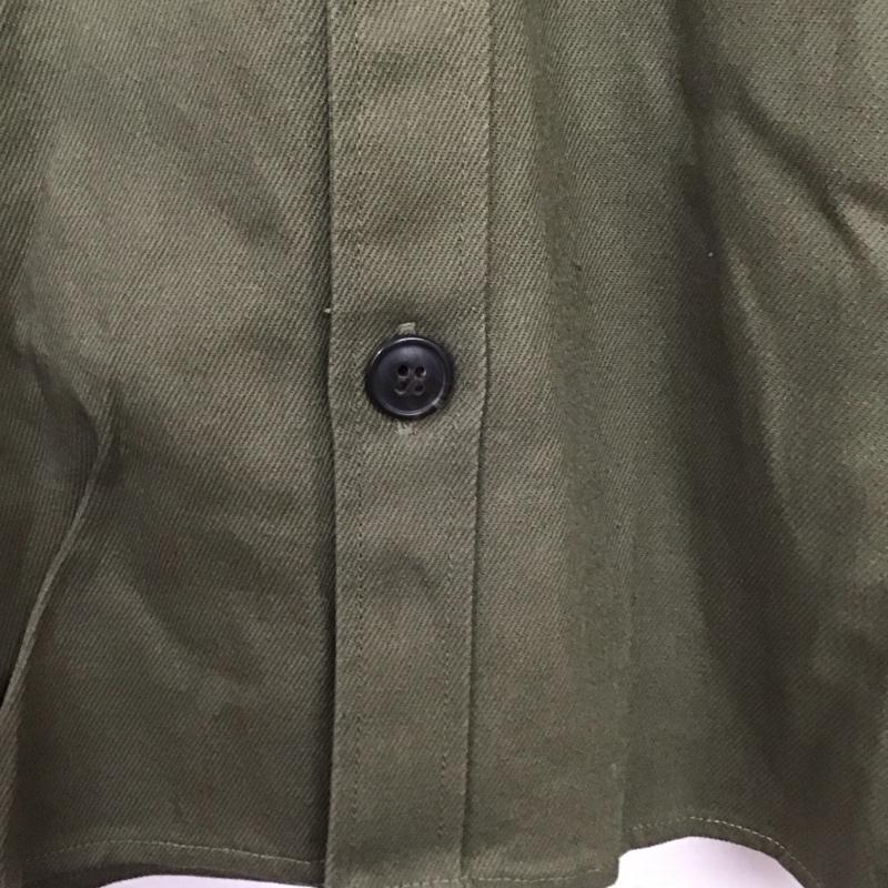 ジーナシス JEANASIS ジャケット、上着 ジャケット、ブレザー リネンタックスリーブジャケット タグ付 FREE 無地 カーキ / カーキ / khaki レディース USED 古着 中古 10157476