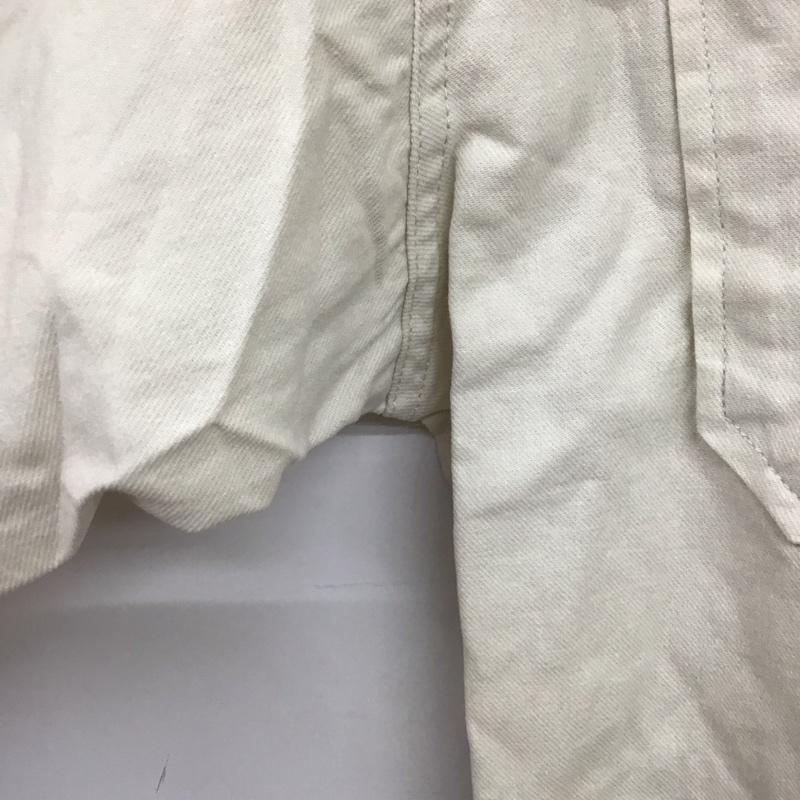 ダブルクローゼット w closet シャツ、ブラウス 長袖 タグ付 0 無地 アイボリー / アイボリー / レディース USED 古着 中古 10157477
