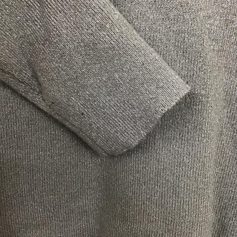 ザラ ZARA ニット、セーター 長袖 タートルネック 150cm 無地 灰 / グレー / gray ガールズ USED 古着 中古 10157479