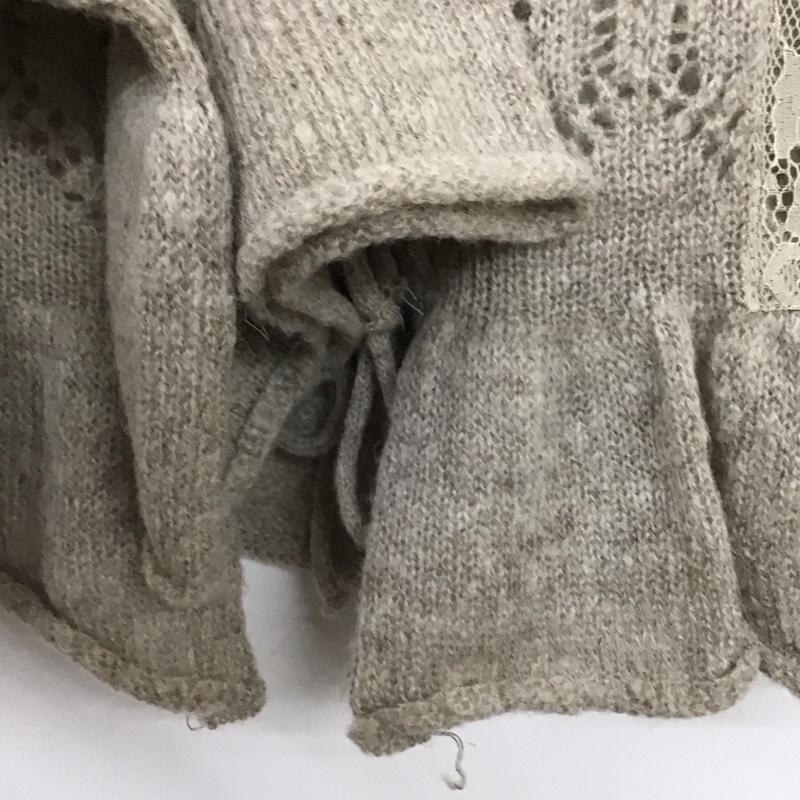 ザラ ZARA カーディガン 長袖 S 無地 ベージュ / ベージュ / beige レディース USED 古着 中古 10157481