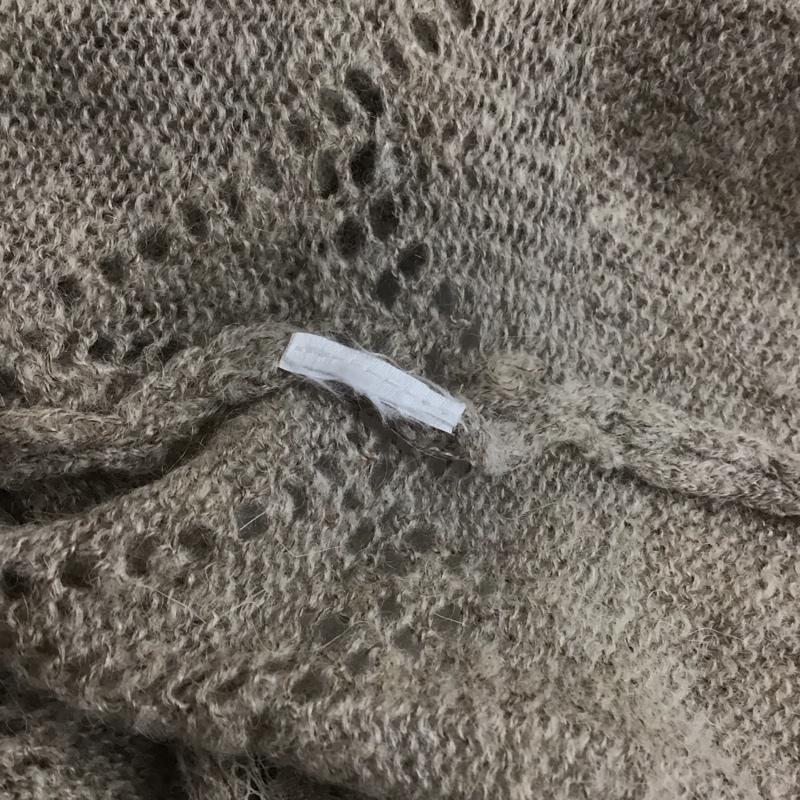 ザラ ZARA カーディガン 長袖 S 無地 ベージュ / ベージュ / beige レディース USED 古着 中古 10157481