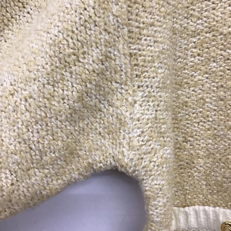 ローリーズファーム LOWRYS FARM カーディガン 長袖 FREE 無地 ベージュ / ベージュ / beige レディース USED 古着 中古 10157483