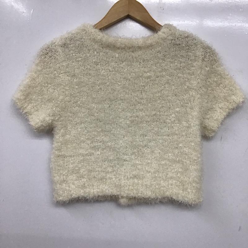 チコ CHICO カーディガン 半袖 FREE 無地 白 / ホワイト / white レディース USED 古着 中古 10157484