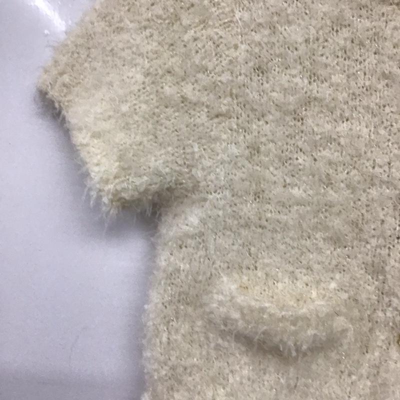 チコ CHICO カーディガン 半袖 FREE 無地 白 / ホワイト / white レディース USED 古着 中古 10157484