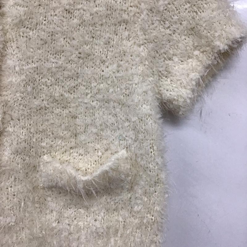 チコ CHICO カーディガン 半袖 FREE 無地 白 / ホワイト / white レディース USED 古着 中古 10157484