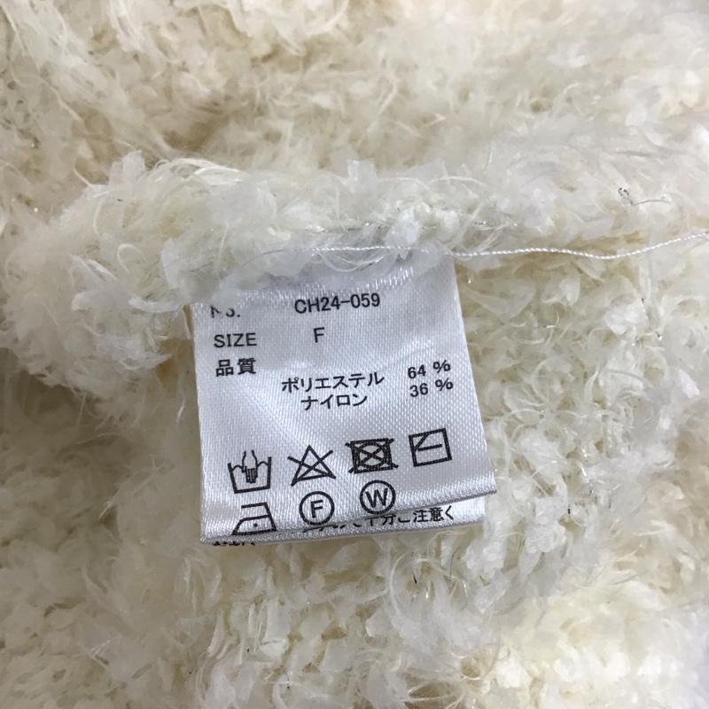 チコ CHICO カーディガン 半袖 FREE 無地 白 / ホワイト / white レディース USED 古着 中古 10157484