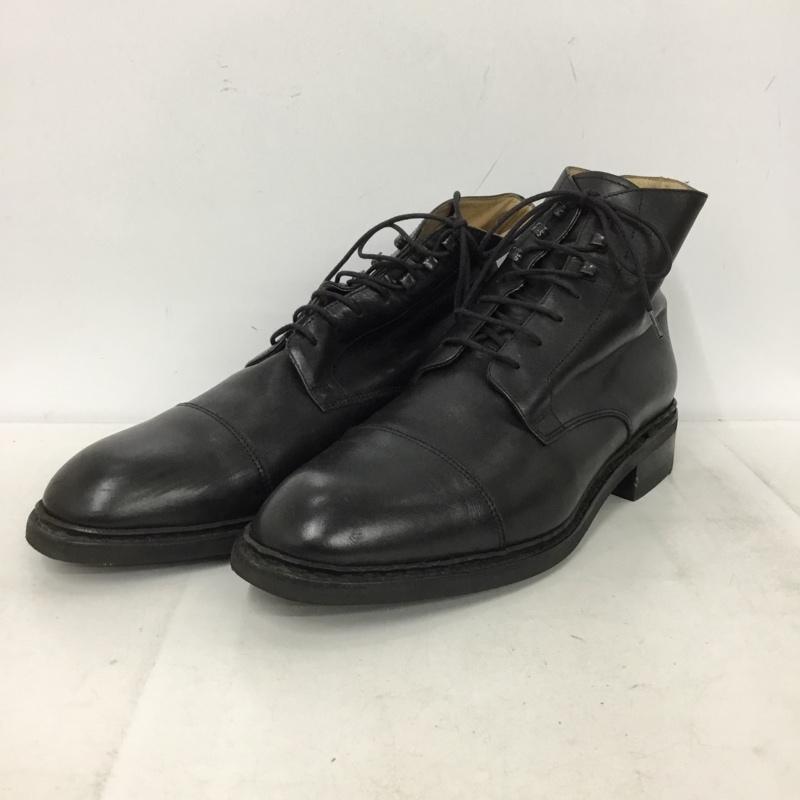 パラブーツ Paraboot ブーツ ショートブーツ 4879 12 R7 レースアップ レースアップ 無地 黒 / ブラック / black メンズ USED 古着 中古 10157488