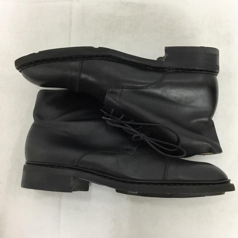 パラブーツ Paraboot ブーツ ショートブーツ 4879 12 R7 レースアップ レースアップ 無地 黒 / ブラック / black メンズ USED 古着 中古 10157488