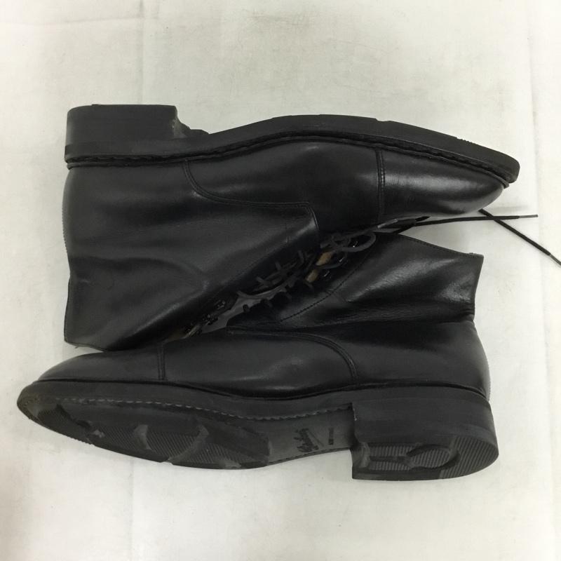 パラブーツ Paraboot ブーツ ショートブーツ 4879 12 R7 レースアップ レースアップ 無地 黒 / ブラック / black メンズ USED 古着 中古 10157488
