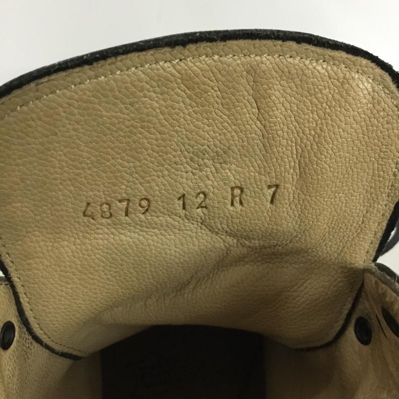 パラブーツ Paraboot ブーツ ショートブーツ 4879 12 R7 レースアップ レースアップ 無地 黒 / ブラック / black メンズ USED 古着 中古 10157488
