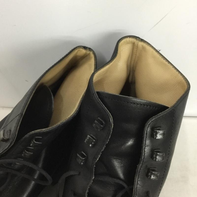 パラブーツ Paraboot ブーツ ショートブーツ 4879 12 R7 レースアップ レースアップ 無地 黒 / ブラック / black メンズ USED 古着 中古 10157488