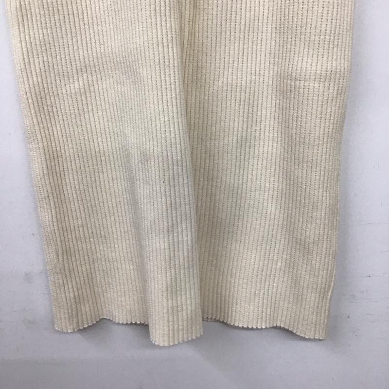 ローリーズファーム LOWRYS FARM スカート ひざ丈スカート M 無地 オフホワイト / オフホワイト / レディース USED 古着 中古 10157489