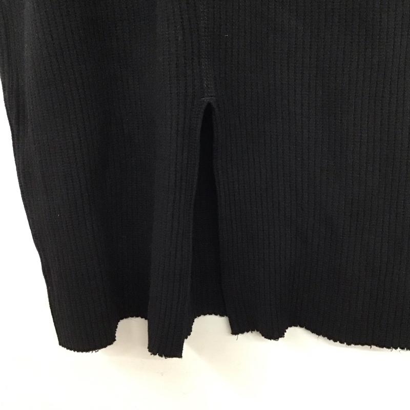 ローリーズファーム LOWRYS FARM スカート ロングスカート M 無地 黒 / ブラック / black レディース USED 古着 中古 10157491