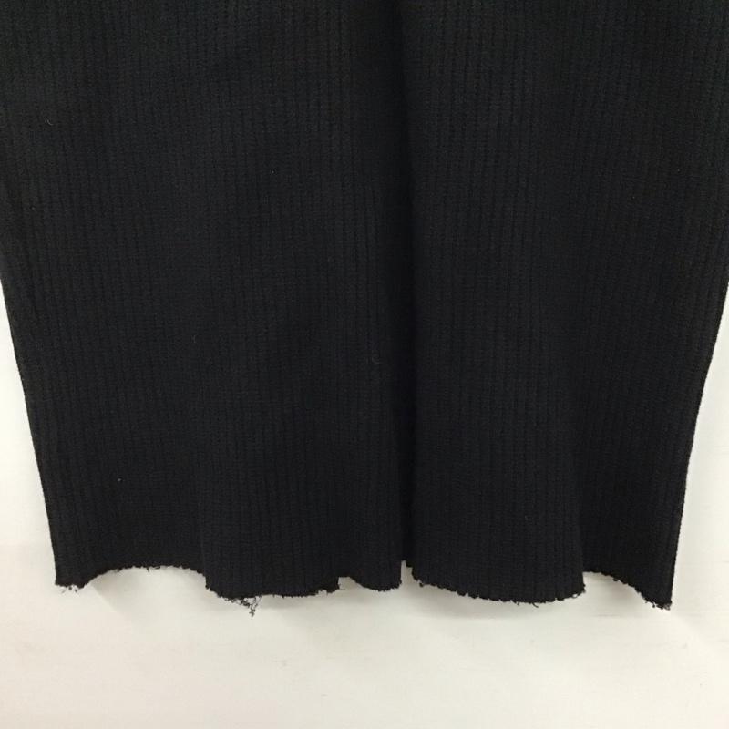 ローリーズファーム LOWRYS FARM スカート ロングスカート M 無地 黒 / ブラック / black レディース USED 古着 中古 10157491