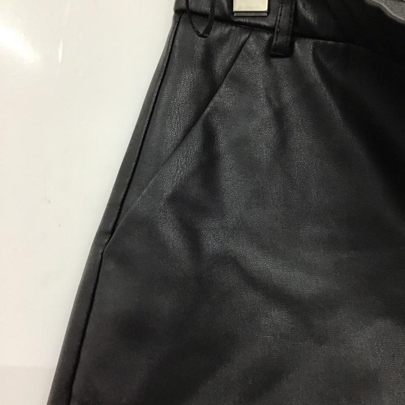 ザラ ZARA パンツ ショートパンツ M 無地 黒 / ブラック / black レディース USED 古着 中古 10157493