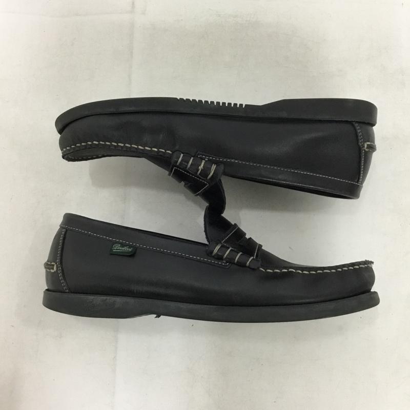 パラブーツ Paraboot ローファー ローファー レザー 無地 黒 / ブラック / black メンズ USED 古着 中古 10157495