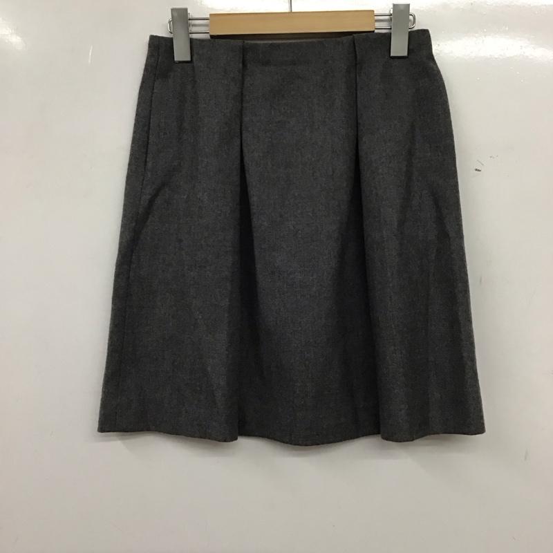 ボールジィ BALLSEY スカート ミニスカート 36 無地 灰 / グレー / gray レディース USED 古着 中古 10157496