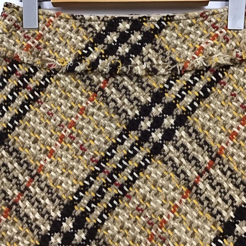 バーバリー BURBERRY スカート ミニスカート 36 チェック マルチカラー / マルチカラー / multicolor レディース USED 古着 中古 10157497
