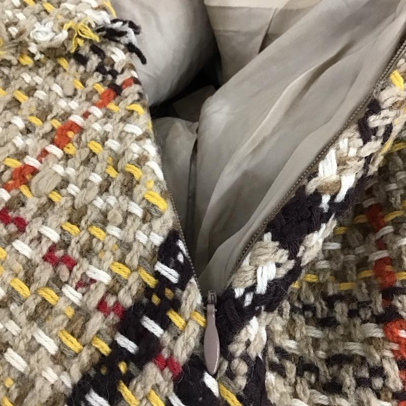 バーバリー BURBERRY スカート ミニスカート 36 チェック マルチカラー / マルチカラー / multicolor レディース USED 古着 中古 10157497
