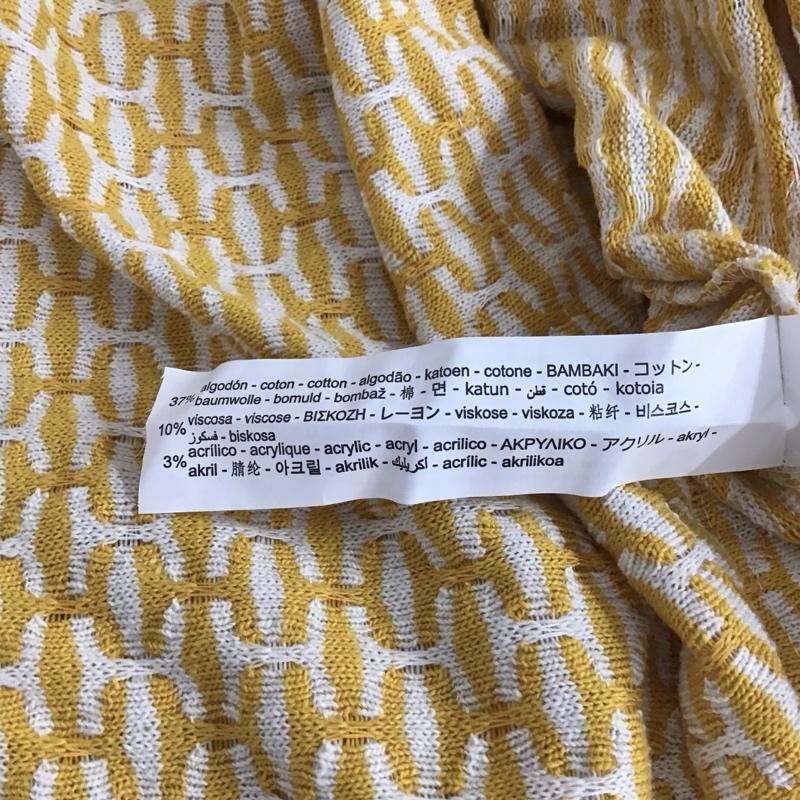 ザラ ZARA ポロシャツ 半袖 L  黄 / イエロー / yellow レディース USED 古着 中古 10157499
