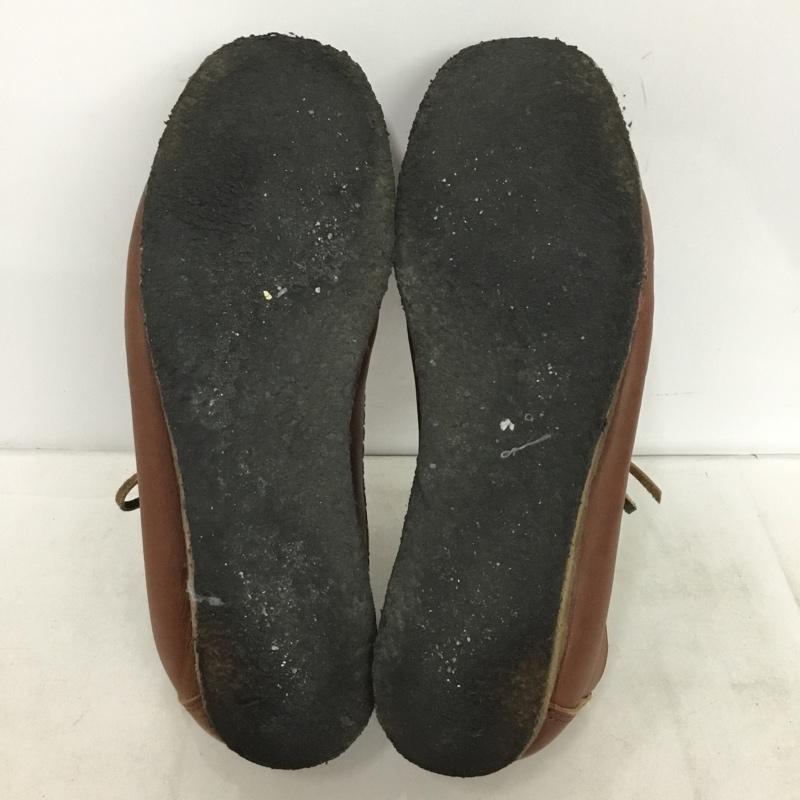 古着 USED カジュアルシューズ カジュアルシューズ レザーシューズ 27.0 27.0cm 無地 茶 / ブラウン / brown メンズ USED 古着 中古 10157501