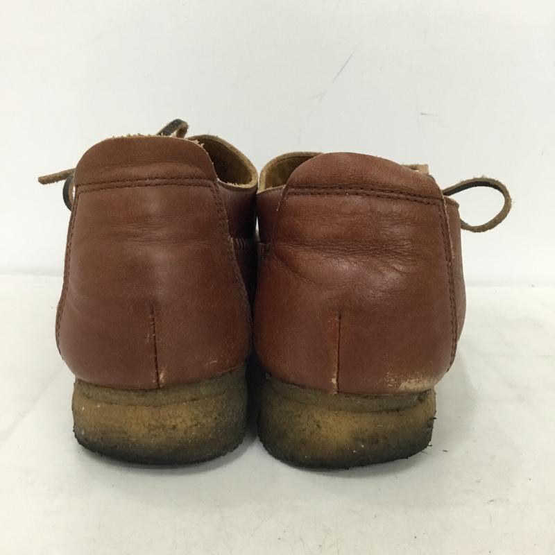 古着 USED カジュアルシューズ カジュアルシューズ レザーシューズ 27.0 27.0cm 無地 茶 / ブラウン / brown メンズ USED 古着 中古 10157501