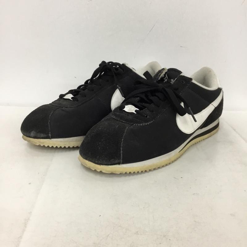 ナイキ NIKE スニーカー スニーカー 317249-012 CORTEZ 26.5cm 26.5cm ロゴ、文字 黒 / ブラック / black X 白 / ホワイト / white メンズ USED 古着 中古 10157504