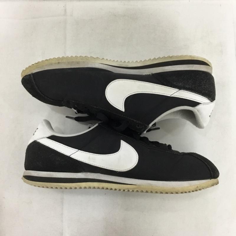 ナイキ NIKE スニーカー スニーカー 317249-012 CORTEZ 26.5cm 26.5cm ロゴ、文字 黒 / ブラック / black X 白 / ホワイト / white メンズ USED 古着 中古 10157504