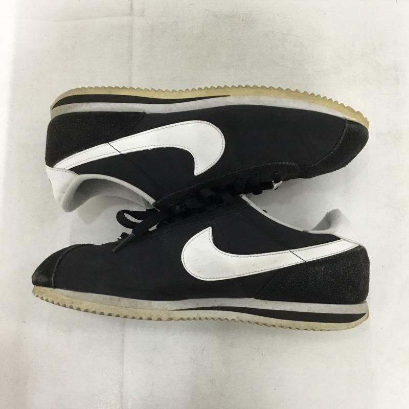 ナイキ NIKE スニーカー スニーカー 317249-012 CORTEZ 26.5cm 26.5cm ロゴ、文字 黒 / ブラック / black X 白 / ホワイト / white メンズ USED 古着 中古 10157504