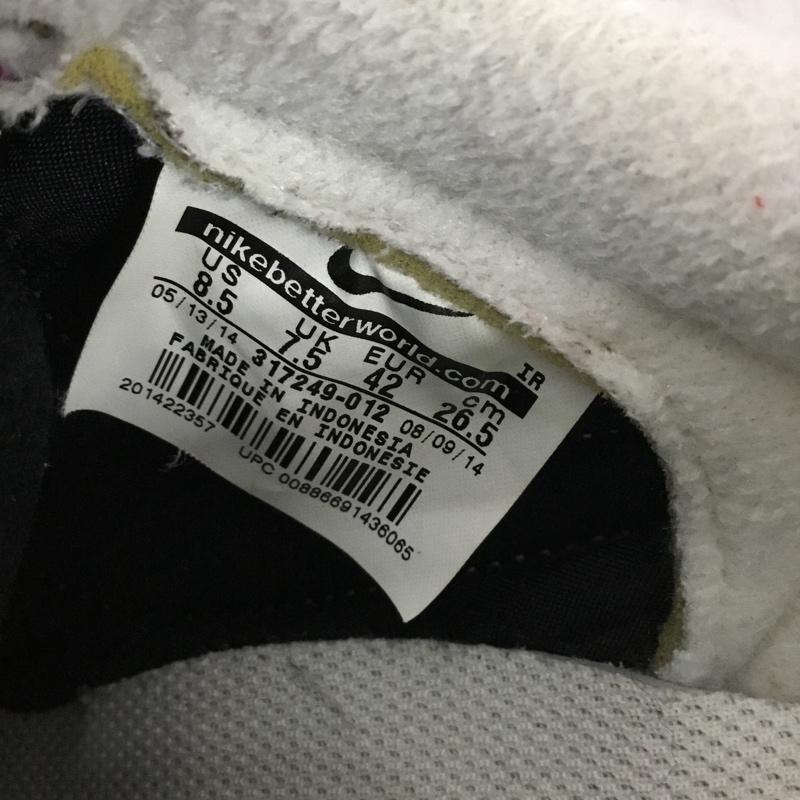 ナイキ NIKE スニーカー スニーカー 317249-012 CORTEZ 26.5cm 26.5cm ロゴ、文字 黒 / ブラック / black X 白 / ホワイト / white メンズ USED 古着 中古 10157504