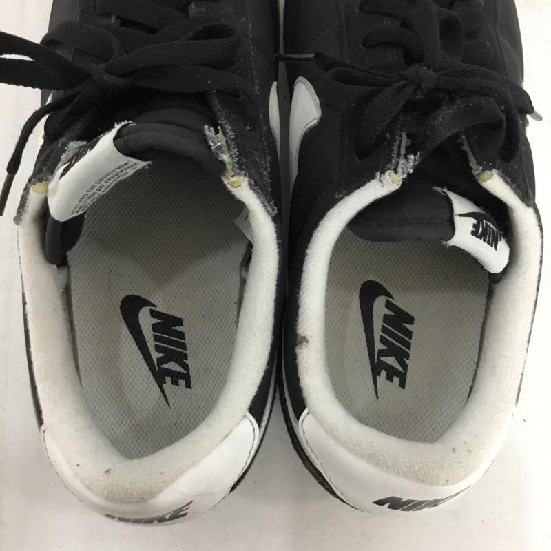 ナイキ NIKE スニーカー スニーカー 317249-012 CORTEZ 26.5cm 26.5cm ロゴ、文字 黒 / ブラック / black X 白 / ホワイト / white メンズ USED 古着 中古 10157504