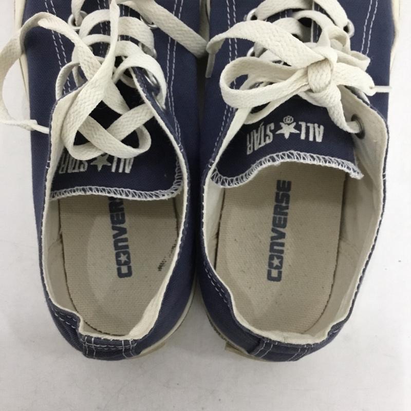 コンバース CONVERSE スニーカー スニーカー 1SD306 ALL STAR NV-ARMYS OX 26.5cm 26.5cm ロゴ、文字 紺 / ネイビー / navy メンズ USED 古着 中古 10157506