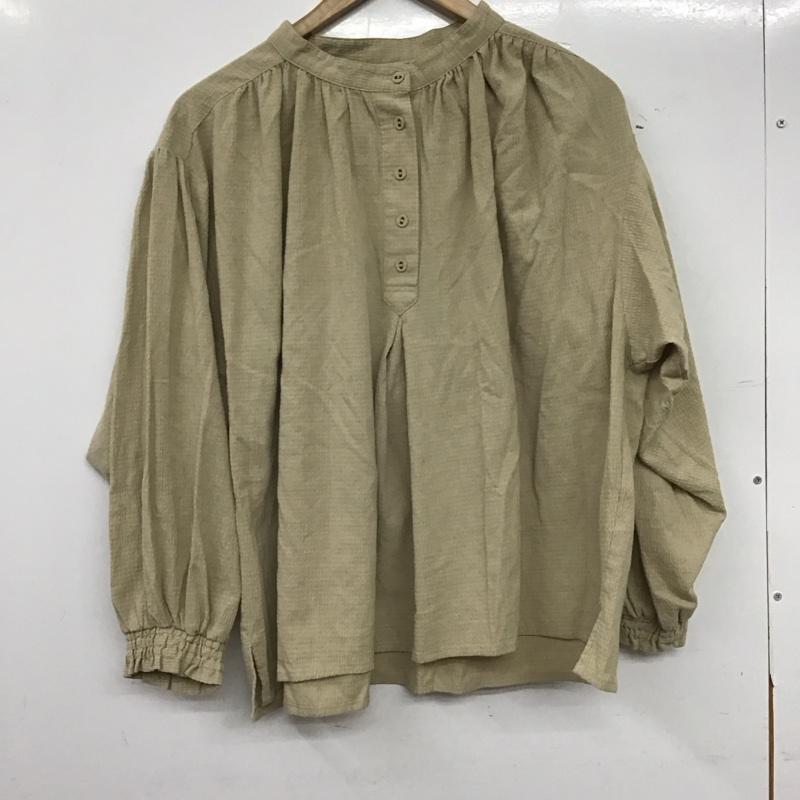サマンサモスモス Samansa Mos2 カットソー 長袖 FREE 無地 ベージュ / ベージュ / beige レディース USED 古着 中古 10157507