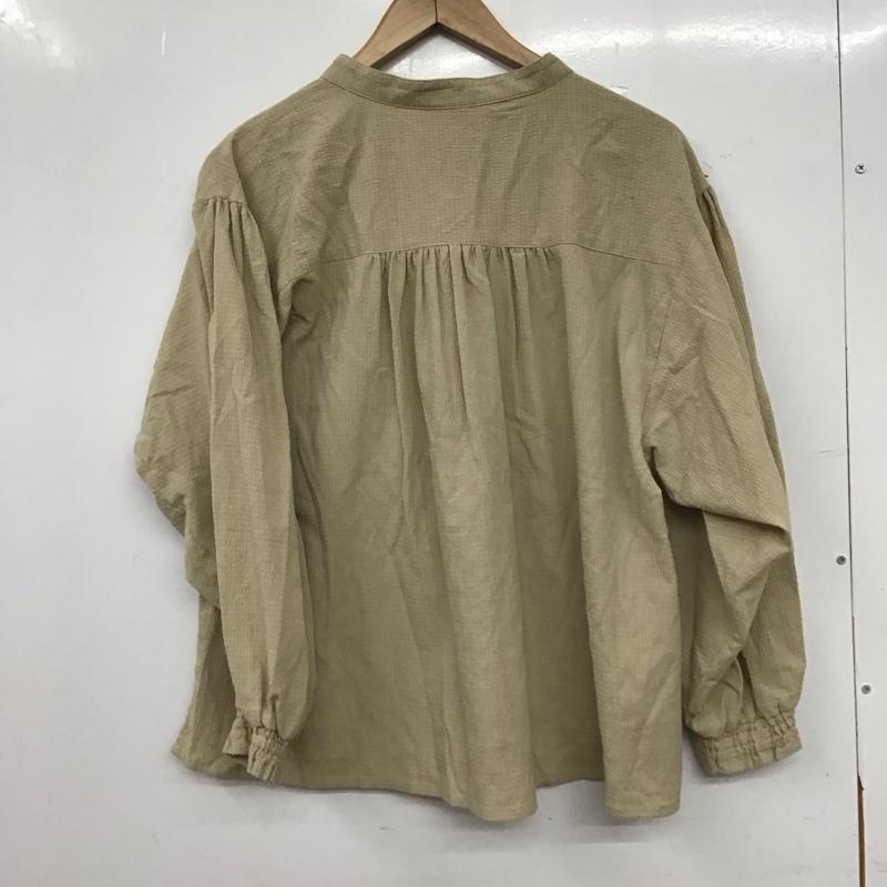 サマンサモスモス Samansa Mos2 カットソー 長袖 FREE 無地 ベージュ / ベージュ / beige レディース USED 古着 中古 10157507