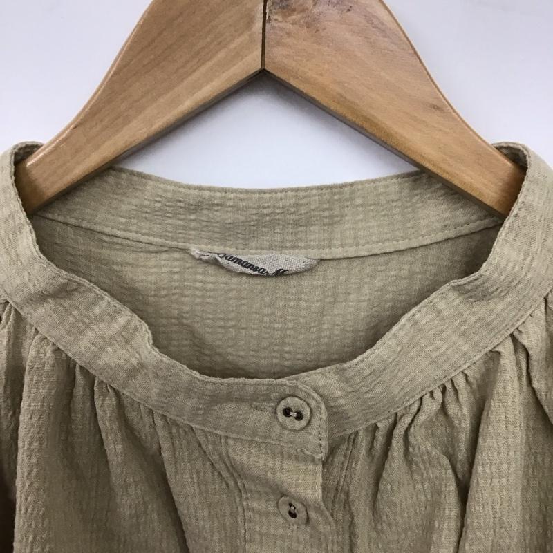サマンサモスモス Samansa Mos2 カットソー 長袖 FREE 無地 ベージュ / ベージュ / beige レディース USED 古着 中古 10157507