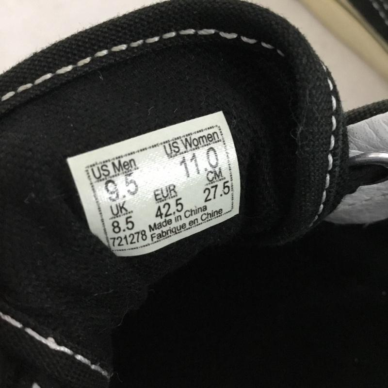 バンズ VANS スニーカー スニーカー 721278 ローカット 27.5cm 27.5cm ロゴ、文字 黒 / ブラック / black メンズ USED 古着 中古 10157508