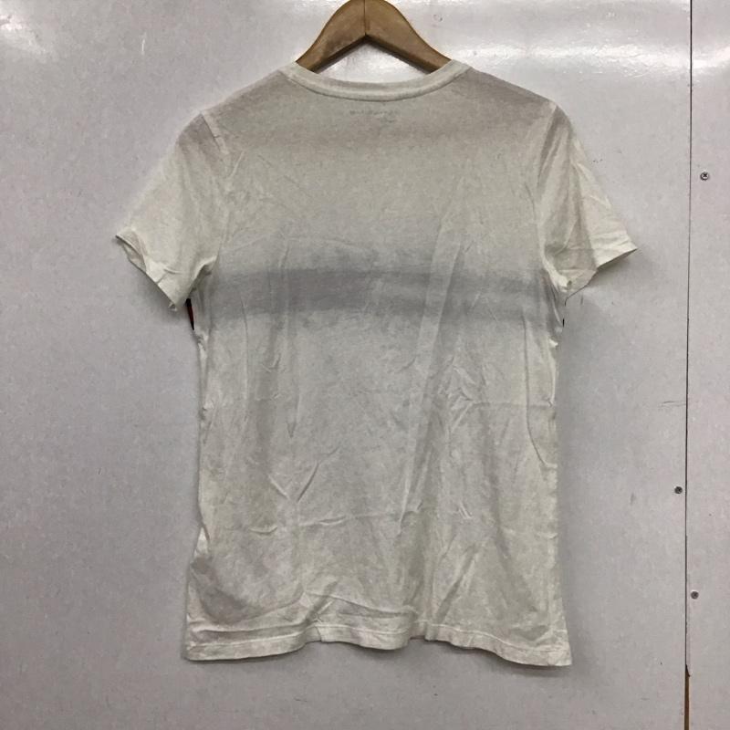 トミーヒルフィガー TOMMY HILFIGER Tシャツ 半袖 S ロゴ、文字 白 / ホワイト / white メンズ USED 古着 中古 10157512