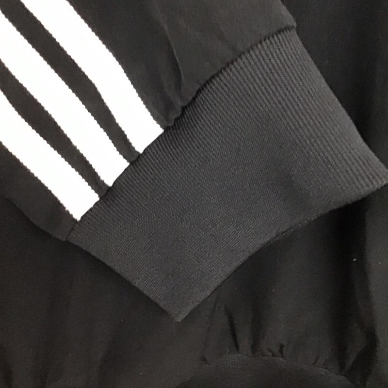 アディダス adidas カットソー 長袖 ロゴ、文字 黒 / ブラック / black レディース USED 古着 中古 10157513