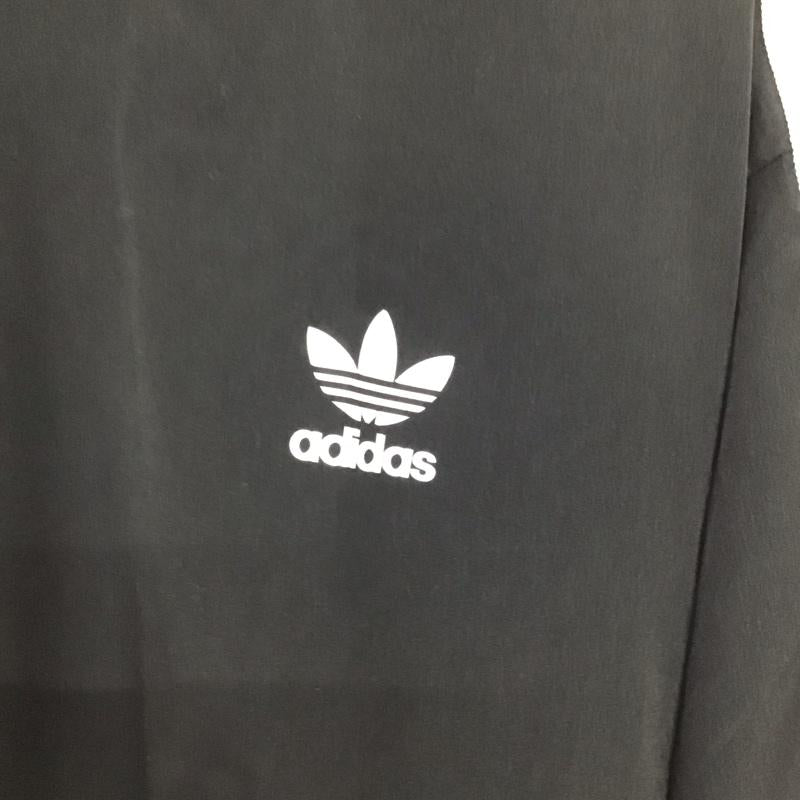 アディダス adidas カットソー 長袖 ロゴ、文字 黒 / ブラック / black レディース USED 古着 中古 10157513