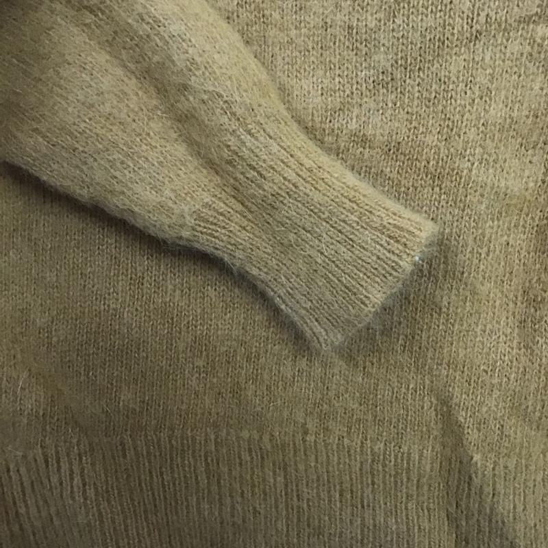 フレッドペリー FRED PERRY ニット、セーター 長袖 8 無地 マスタード / マスタード / レディース USED 古着 中古 10157516