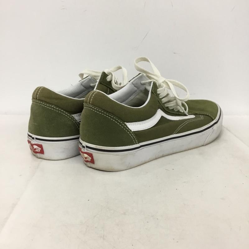 バンズ VANS スニーカー スニーカー 721356 27.5cm 27.5cm ロゴ、文字 カーキ / カーキ / khaki X 白 / ホワイト / white メンズ USED 古着 中古 10157517