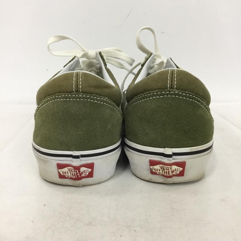 バンズ VANS スニーカー スニーカー 721356 27.5cm 27.5cm ロゴ、文字 カーキ / カーキ / khaki X 白 / ホワイト / white メンズ USED 古着 中古 10157517