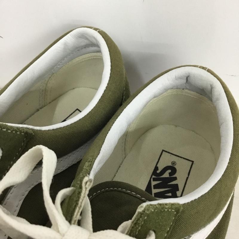 バンズ VANS スニーカー スニーカー 721356 27.5cm 27.5cm ロゴ、文字 カーキ / カーキ / khaki X 白 / ホワイト / white メンズ USED 古着 中古 10157517