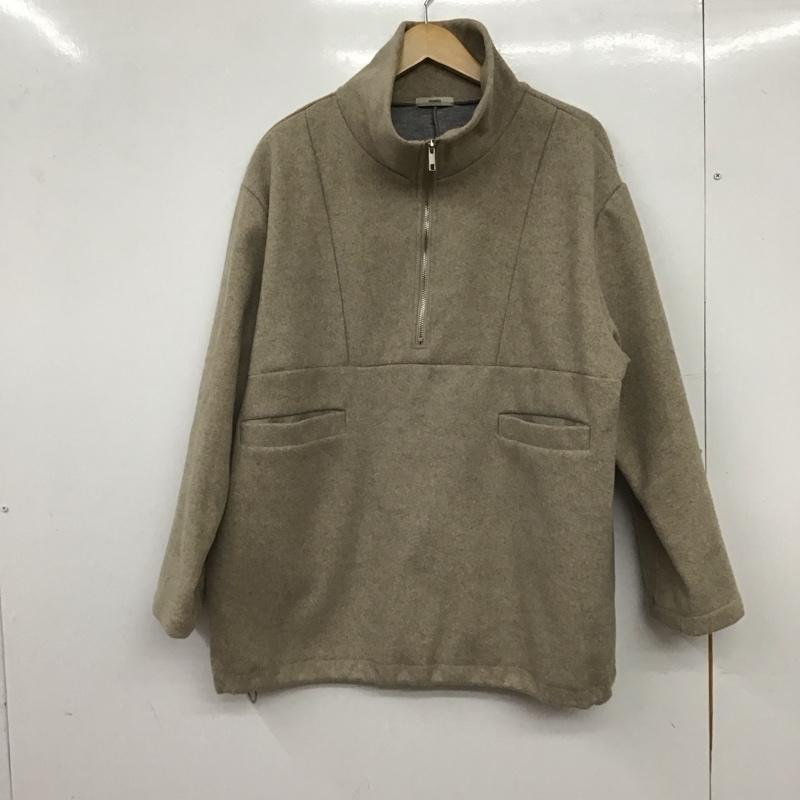 ミスティック mystic ジャケット、上着 ジャケット、ブレザー ハーフジップ FREE 無地 ベージュ / ベージュ / beige レディース USED 古着 中古 10157519