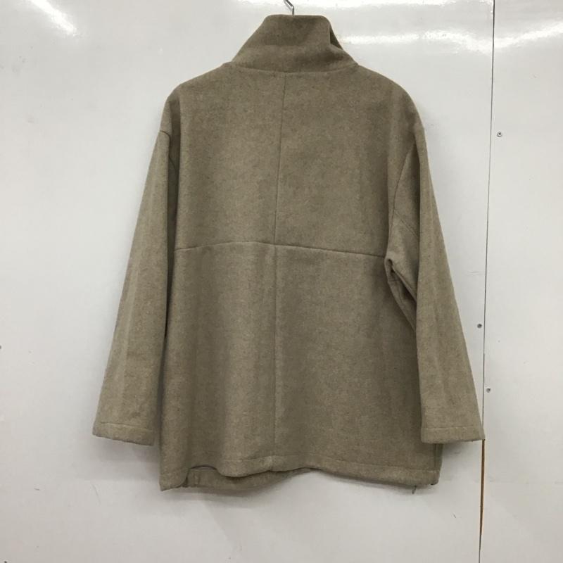 ミスティック mystic ジャケット、上着 ジャケット、ブレザー ハーフジップ FREE 無地 ベージュ / ベージュ / beige レディース USED 古着 中古 10157519