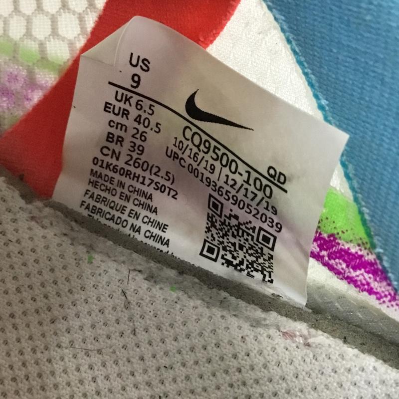 ナイキ NIKE スニーカー スニーカー CQ9500-100 WMNS ZOOM X VISTA GRIND 26cm 26.0cm ロゴ、文字 マルチカラー / マルチカラー / multicolor メンズ USED 古着 中古 10157521