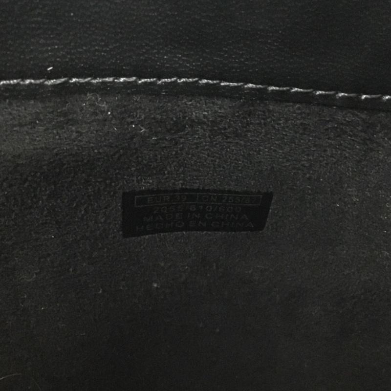 ザラ ZARA ブーツ ロングブーツ 2055 610 800 バックル付き乗馬ブーツ EUR39 無地 黒 / ブラック / black レディース USED 古着 中古 10157526